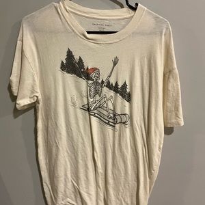 American eagle skeleton tshirt.